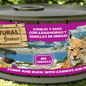 Conejo y pato con zanahorias y semillas de hinojo-Natural Greatness